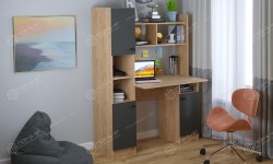 Пкс-6. Цвет: дуб крафт золотой/антрацит